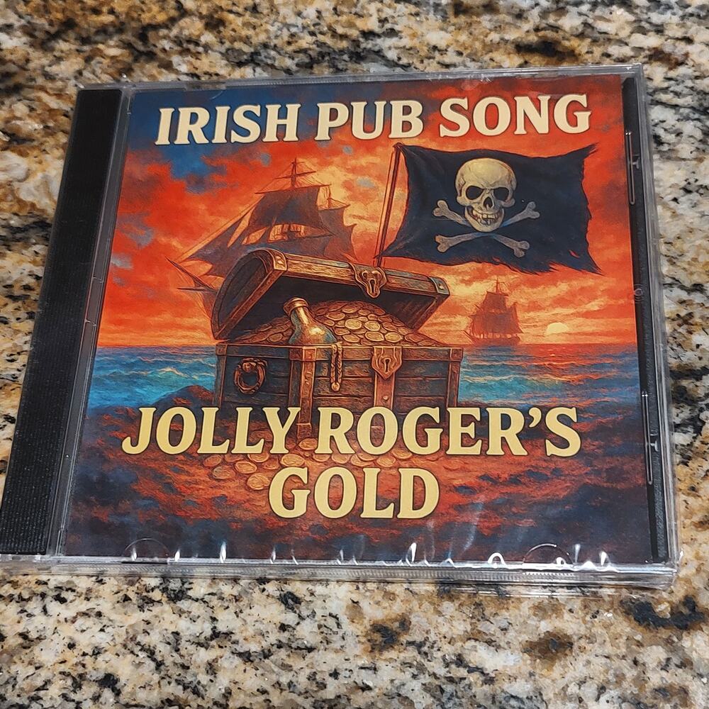 Irish Pub Song Jolly Rogers Gold Music CD New Punk Rock Pirate Celtic Folk Rock